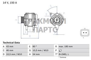 Генератор - 0986046240