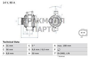 Генератор - 0986047840