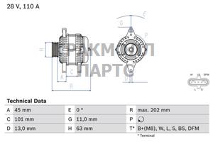 Генератор - 0986049360