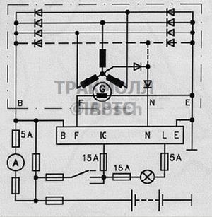 РЕГУЛЯТОР ГЕНЕРАТОРА BOSCH - 0986190019