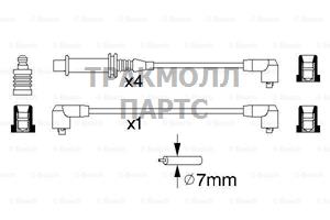 ВВ ПРОВОД BOSCH - 0986356825