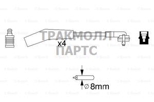 КОМПЛЕКТ ВВ. ПРОВОДОВ - 0986356860