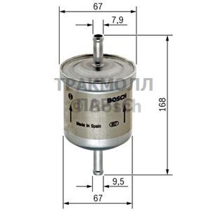 FUEL FILTER BOSCH - 0986450148