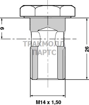 BANJO BOLT DELPHI - 9007864