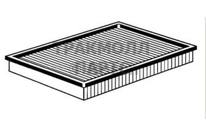 ФИЛЬТР ВОЗДУШНЫЙ L201  SB BOSC - 1457433710