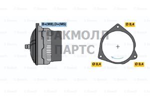 ГЕНЕРАТОР BOSCH - 0123105002