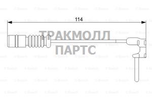 ДАТЧИК ИЗНОСА ТОРМОЗНЫХ КОЛОДОК - 1987473011