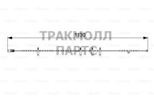 ДАТЧИК ИЗНОСА ТОРМОЗНЫХ КОЛОДОК - 1987473016