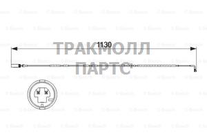 ДАТЧИК ИЗНОСА ТОРМОЗНЫХ КОЛОДОК - 1987473505