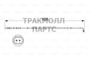 ДАТЧИК ИЗНОСА ТОРМОЗНЫХ КОЛОДОК - 1987473506