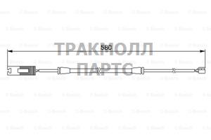 ДАТЧИК ИЗНОСА ТОРМ.КОЛОДОК - 1987474941