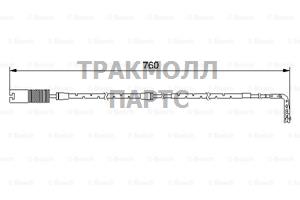 ДАТЧИК ИЗНОСА ДИСК.КОЛОДКИ - 1987474948