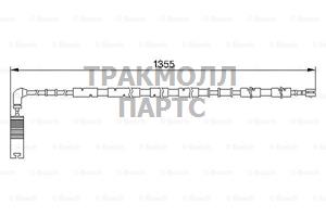 WEAR SENSOR F BRAKE PAD BOSCH - 1987474959