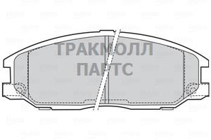 Колодки торм. пер. SANTA FE - 301759