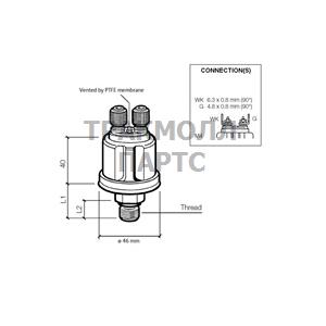 PRESS SENDER 10BARE/RETW/C1 - 360-081-030-112C