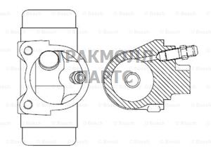 ЦИЛИНДР КОЛЕСНЫЙ - F026002038