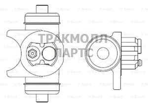 ЦИЛИНДР КОЛЕСНЫЙ - F026002352