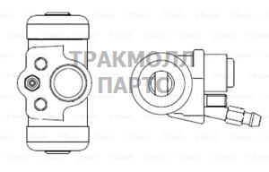 ЦИЛИНДР КОЛЕСНЫЙ - F026002359