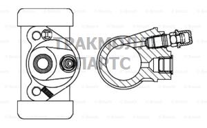ЦИЛИНДР КОЛЕСНЫЙ - F026002361