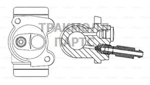 ЦИЛИНДР КОЛЕСНЫЙ - F026002363