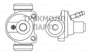 ТОРМОЗНОЙ ЦИЛИНДР - F026002365
