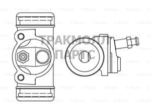 ЦИЛИНДР КОЛЕСНЫЙ - F026002385