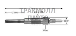 СВЕЧА НАКАЛИВАНИЯ DELPHI - HDS307