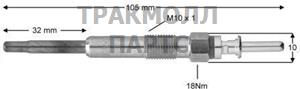 СВЕЧА НАКАЛИВАНИЯ - HDS372