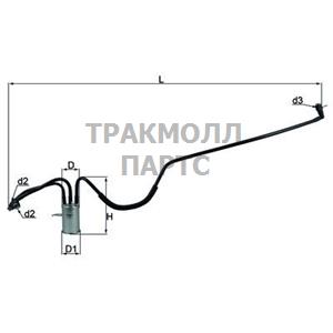 ФИЛЬТР ТОПЛИВНЫЙ - KL 553