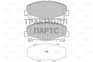 Колодки тормозные HOND ACCXI - 601351