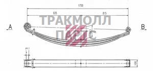 Рессора Volvo о.н. 257433 M1024800 ER257433 MARSHALL - M1024800