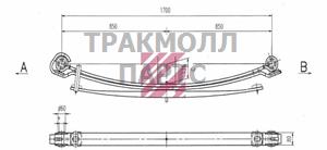 РЕССОРА ЗАДНЯЯ - M1027100