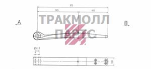 Рессора Schmitz о.н. FAG0410072 M1179100 ERFAG0410072 MARSHALL - M1179100