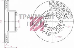 ДИСК ТОРМОЗНОЙ - M2000082