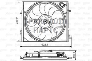 ВЕНТИЛЯТОР - 698582