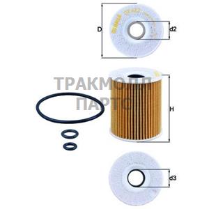 МАСЛЯНЫЙ ФИЛЬТР - OX 422D