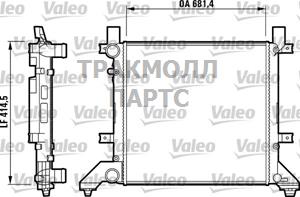 РАДИАТОР - 731605