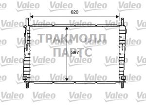 Радиатор охл. Mondeo - 734287