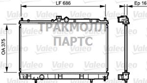 РАДИАТОР - 735198