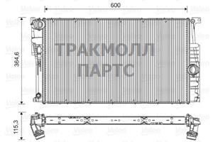 РАДИАТОР СИСТЕМЫ ОХЛАЖДЕНИЯ - 735 453